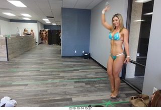 new NH2T store - International Physique League (IPL) show - rehearsal - bikini
