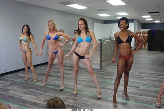 new NH2T store - International Physique League (IPL) show - rehearsal - bikini