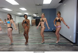 new NH2T store - International Physique League (IPL) show - rehearsal - bikini