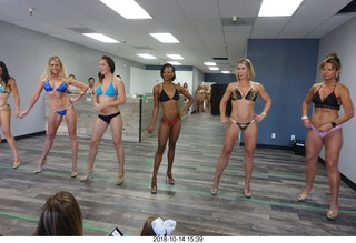 new NH2T store - International Physique League (IPL) show - rehearsal - bikini