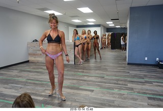 new NH2T store - International Physique League (IPL) show - rehearsal - bikini