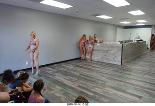 new NH2T store - International Physique League (IPL) show - rehearsal - bikini