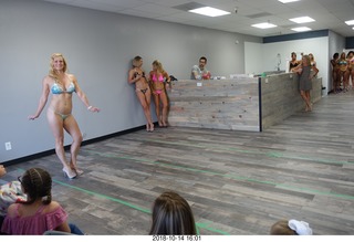 new NH2T store - International Physique League (IPL) show - rehearsal - bikini