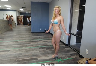 new NH2T store - International Physique League (IPL) show - rehearsal - bikini