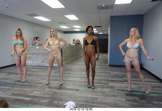 new NH2T store - International Physique League (IPL) show - rehearsal - bikini