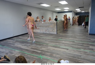 new NH2T store - International Physique League (IPL) show - rehearsal - bikini - Samantha Micheli