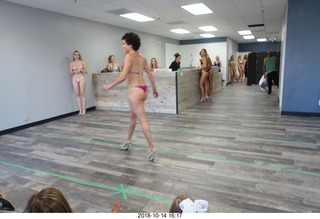 new NH2T store - International Physique League (IPL) show - rehearsal - bikini - Samantha Micheli