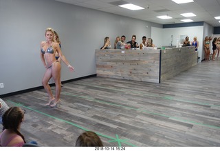 new NH2T store - International Physique League (IPL) show - rehearsal - bikini