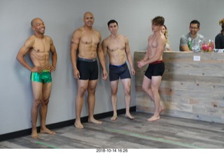 new NH2T store - International Physique League (IPL) show - rehearsal - bikini - Heather Kile