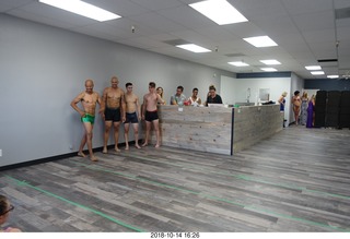 new NH2T store - International Physique League (IPL) show - rehearsal - bikini - Heather Kile