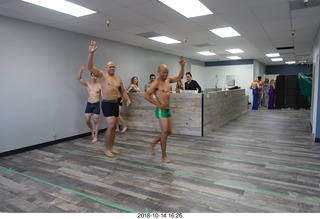 new NH2T store - International Physique League (IPL) show - rehearsal - bikini - Heather Kile