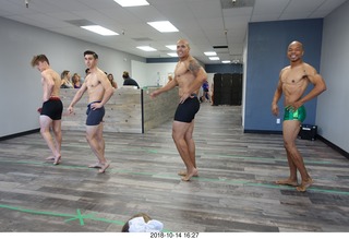 new NH2T store - International Physique League (IPL) show - rehearsal - male physique - Ricky Bobby