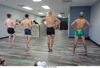 new NH2T store - International Physique League (IPL) show - rehearsal - male physique - Ricky Bobby