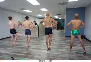 new NH2T store - International Physique League (IPL) show - rehearsal - male physique - Ricky Bobby
