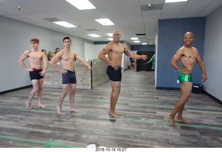 new NH2T store - International Physique League (IPL) show - rehearsal - male physique - Ricky Bobby