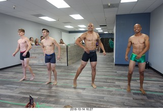 new NH2T store - International Physique League (IPL) show - rehearsal - male physique - Ricky Bobby
