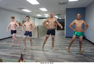 new NH2T store - International Physique League (IPL) show - rehearsal - male physique - Ricky Bobby