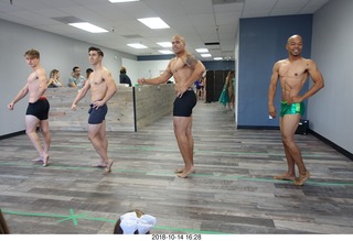 new NH2T store - International Physique League (IPL) show - rehearsal - male physique - Ricky Bobby