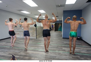 new NH2T store - International Physique League (IPL) show - rehearsal - male physique - Ricky Bobby