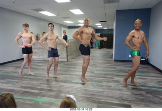 new NH2T store - International Physique League (IPL) show - rehearsal - male physique - Ricky Bobby