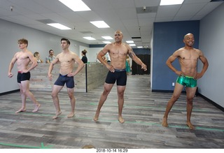 new NH2T store - International Physique League (IPL) show - rehearsal - male physique - Ricky Bobby