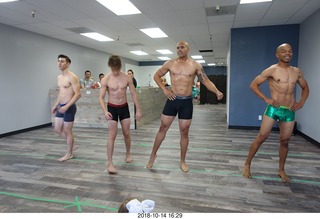 new NH2T store - International Physique League (IPL) show - rehearsal - male physique - Ricky Bobby