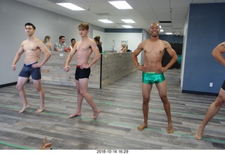 new NH2T store - International Physique League (IPL) show - rehearsal - male physique - Ricky Bobby