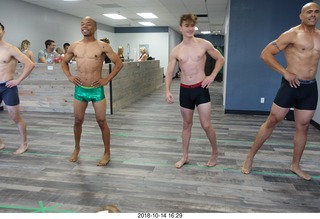 new NH2T store - International Physique League (IPL) show - rehearsal - male physique - Ricky Bobby