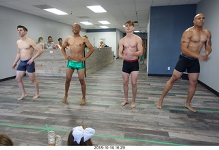 new NH2T store - International Physique League (IPL) show - rehearsal - male physique - Ricky Bobby