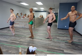 new NH2T store - International Physique League (IPL) show - rehearsal - male physique - Ricky Bobby