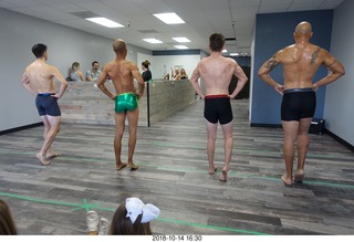 new NH2T store - International Physique League (IPL) show - rehearsal - male physique - Ricky Bobby