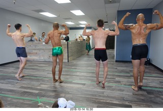 new NH2T store - International Physique League (IPL) show - rehearsal - male physique - Ricky Bobby