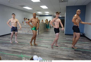 new NH2T store - International Physique League (IPL) show - rehearsal - male physique