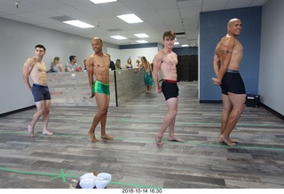 new NH2T store - International Physique League (IPL) show - rehearsal - male physique