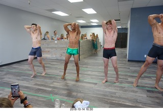 new NH2T store - International Physique League (IPL) show - rehearsal - male physique - Ricky Bobby