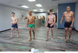 new NH2T store - International Physique League (IPL) show - rehearsal - male physique - Ricky Bobby