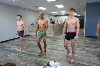 new NH2T store - International Physique League (IPL) show - rehearsal - male physique - Ricky Bobby