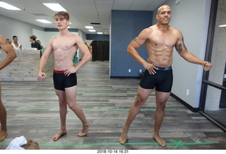 new NH2T store - International Physique League (IPL) show - rehearsal - male physique - Ricky Bobby