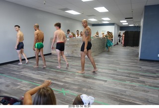 new NH2T store - International Physique League (IPL) show - rehearsal - male physique - Ricky Bobby