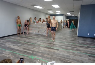 new NH2T store - International Physique League (IPL) show - rehearsal - male physique - Ricky Bobby