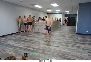 new NH2T store - International Physique League (IPL) show - rehearsal - male physique - Ricky Bobby