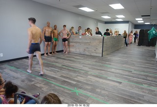 new NH2T store - International Physique League (IPL) show - rehearsal - male physique - Ricky Bobby