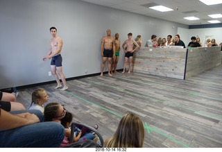 new NH2T store - International Physique League (IPL) show - rehearsal - male physique - Ricky Bobby