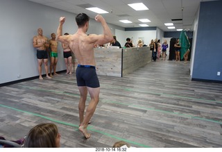 new NH2T store - International Physique League (IPL) show - rehearsal - male physique - Ricky Bobby