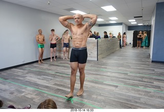 new NH2T store - International Physique League (IPL) show - rehearsal - male physique - Ricky Bobby
