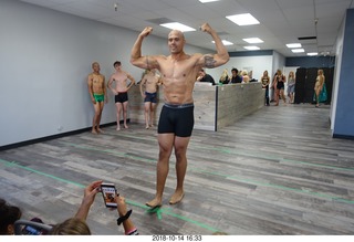 new NH2T store - International Physique League (IPL) show - rehearsal - male physique - Ricky Bobby