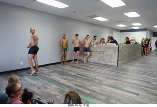 new NH2T store - International Physique League (IPL) show - rehearsal - male physique - Ricky Bobby