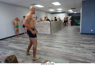 new NH2T store - International Physique League (IPL) show - rehearsal - male physique - Ricky Bobby