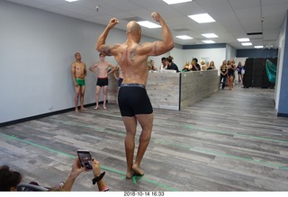 new NH2T store - International Physique League (IPL) show - rehearsal - male physique - Ricky Bobby