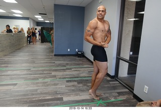 new NH2T store - International Physique League (IPL) show - rehearsal - male physique - Ricky Bobby